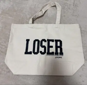 LOSER 토트백 내추럴 raleigh