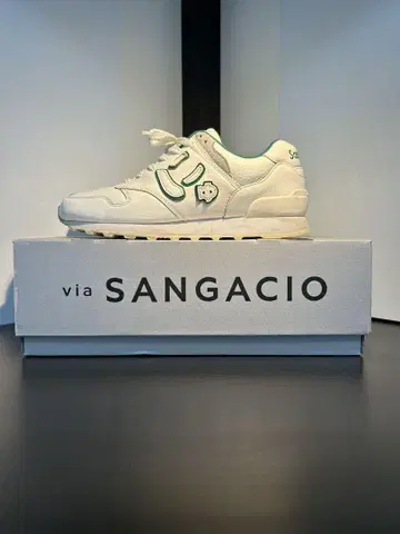 via SANGACIO 뉴즈 화이트 x 그린