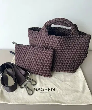 NAGHEDI MNK 브라운 숄더백 새상품급 2025년 신상