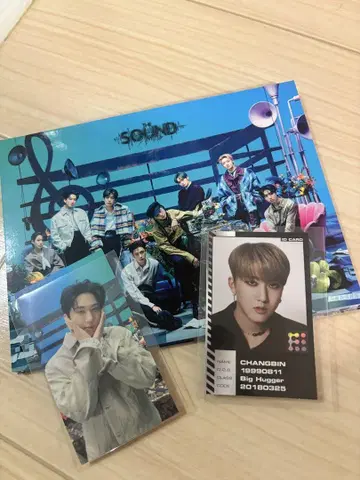 The Sound Changbin 포토 카드 포함
