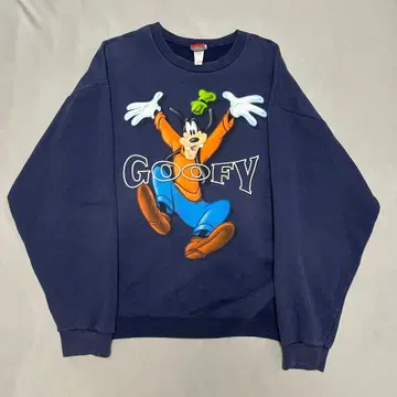 [ usa제 ] 90s Disney 디즈니 구피 맨투맨