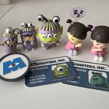 몬스터즈 잉크 피규어 세트