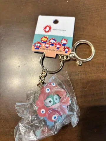 산리오 미야쿠미야쿠 콜라보 클리어 키링 한교동
