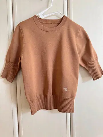 regleam 로고 반팔 니트 LOGO SHORT SLEEVE KNIT