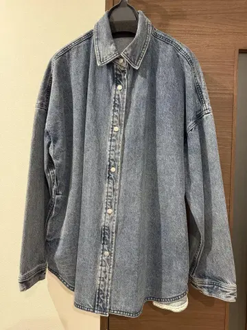말 유나이티드 애로우즈 데님 오버 셔츠