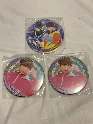 가면라이더 무가브 캔뱃지 3개 세트