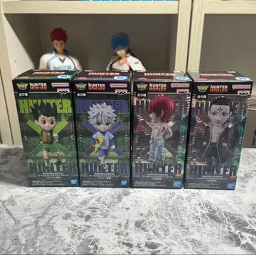 HUNTER x HUNTER 피규어 세트 4개