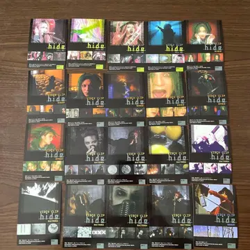 hide 카드 세트 20장