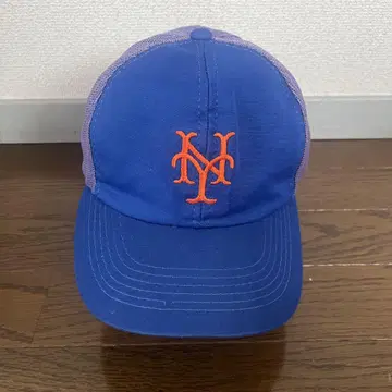 90s NY 로고 메쉬 백캡