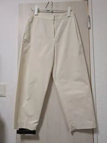 amomento 가르송 팬츠 화이트