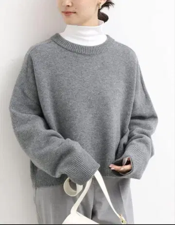 두지엠 클라세 * 미들 게이지 풀오버 그레이
