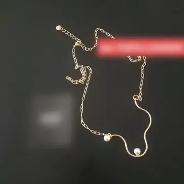 완판템! ear PAPILLONNER 웨이비 펄 목걸이 이아파피요네