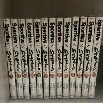 하이큐 쇼세츠반 Sportiva 전권 세트