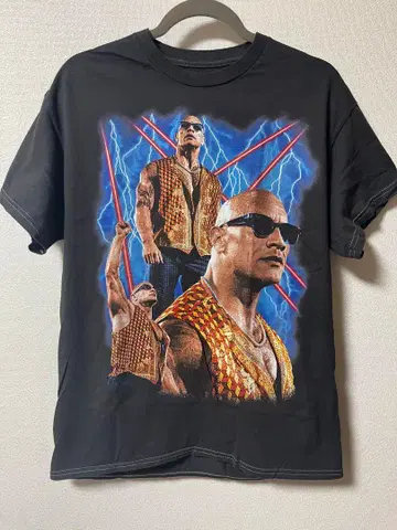 WWE 더 락 파이널 보스 티셔츠 프로레슬링