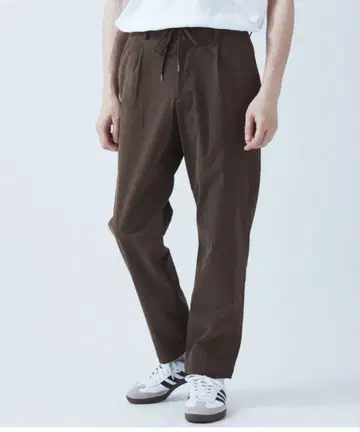 JOURNAL STANDARD TRICOT CORD 원턱 이지 팬츠