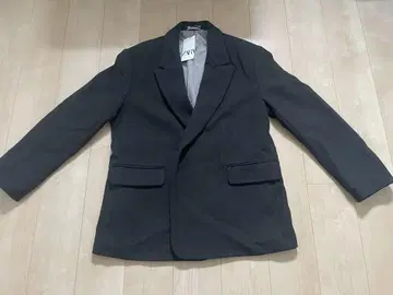 [미사용 새상품] ZARA 코트 다크 그레이