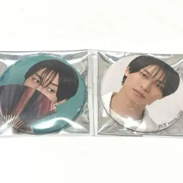 7ORDER BOY meets GIRL 아베 아라시 캔뱃지