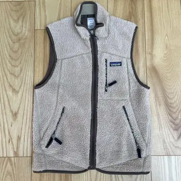 patagonia 플리스 베스트 남성용 XS 베이지 새상품급