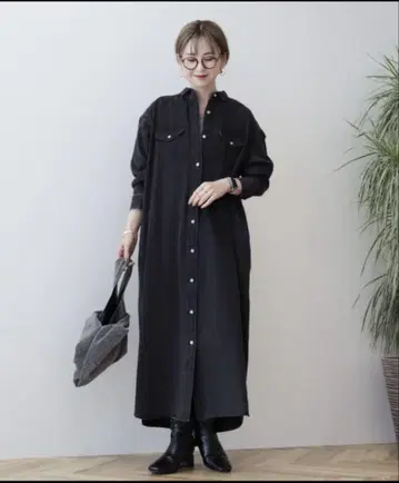 완판템 아메리칸 홀릭 데님 원피스