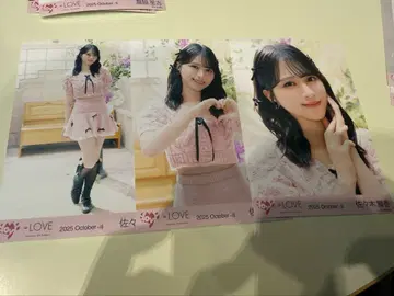 이코럽 사사키 마이카 브로마이드 러브송에 습격당하다 핑크 니트 컴프