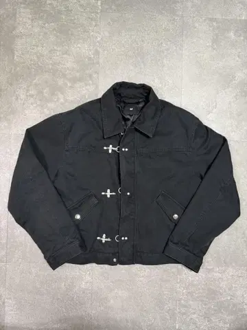 h&m 레귤러핏 캔버스 자켓