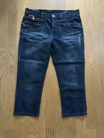 Lee Cooper 데님 팬츠 7부 기장 W32