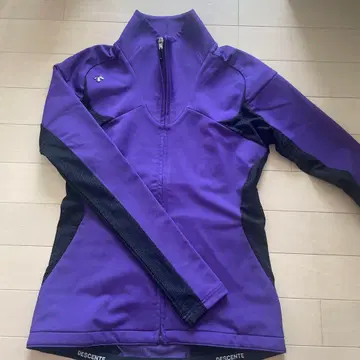 DESCENTE 여성용 자켓 S 퍼플