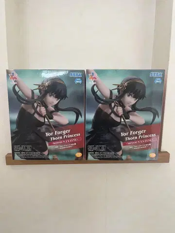 요르 포저 이바라 공주 MISSION EXTEND 피규어 2점