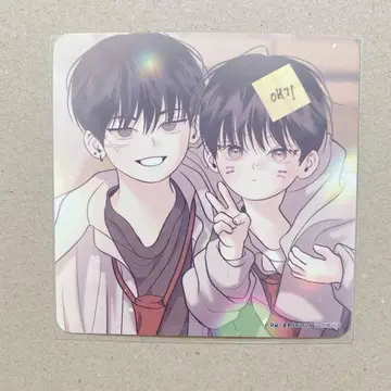 MOFUN 월요일의 구세주 콜라보 카페 특전 코스터 한국 BL