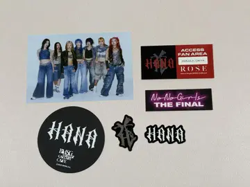 HANA 노노가 스티커 엽서
