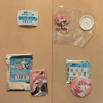 전생했더니 슬라임이었던 건에 대하여 밀림 가챠 마스코트와 캔뱃지