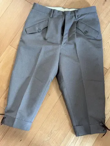 [ 레어 ] 이탈리아군 개버딘 니카 팬츠 크롭