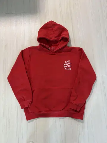 ANTI SOCIAL SOCIAL CLUB 후드티 XL 레드