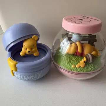푸우 피규어 세트