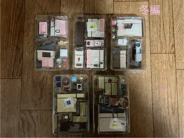 쇼와 추억 가족 복숭아색 5종