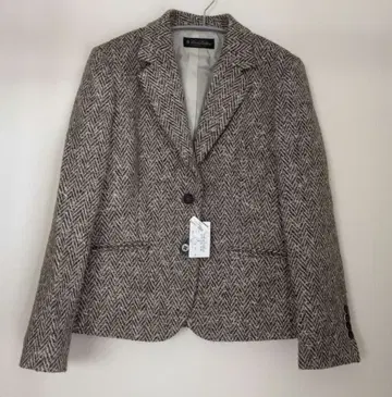 새상품 Brooks Brothers 믹스 트위드 울 테일러드 자켓
