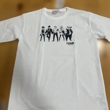 3L 도즐사 캐릭터 프린트 반팔T셔츠 화이트