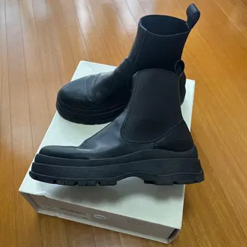 블랙 바이 마우지 사이드 고어 부츠 38 24.5~25