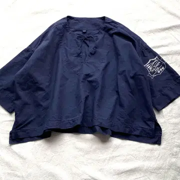 45r 포티 파이브알 코튼 풀오버 네이비