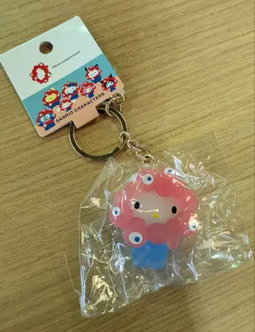 산리오 미야쿠미야쿠 콜라보 클리어 키링 헬로키티