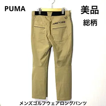 새상품급 PUMA 남성용 골프웨어 롱 팬츠 올 패턴 로고 자수