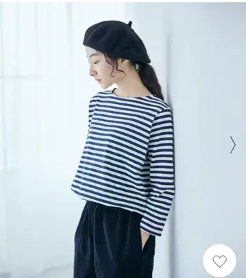 나카가와 마사시치 상점 스트라이프 긴팔 티셔츠