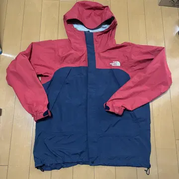 THE NORTH FACE 마운틴 후드티 레드/네이비