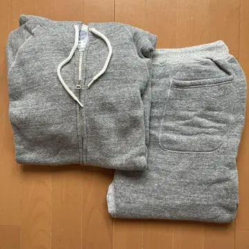 STANDARD CALIFORNIA 그레이 후드티 셋업 XL