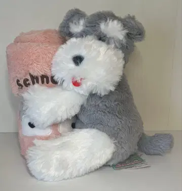 슈나와 밥 봉제 인형 담요 밥
