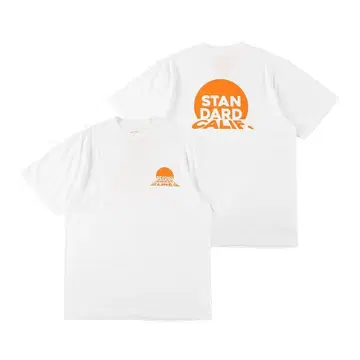 STANDARD CALIFORNIA 오렌지 로고 T셔츠