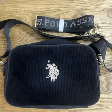 U.S. POLO ASSN. 코듀로이 숄더백