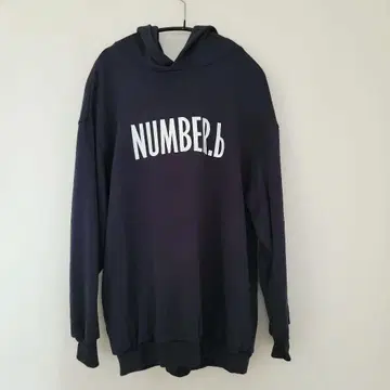 오쿠사 나오코 AMARC NUMBER.b 넘버비 로고 후드티