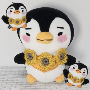 베비펜 펭귄용 해바라기 초커 이프니
