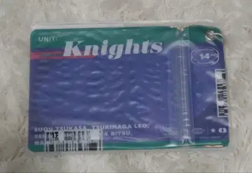 앙스타 티켓 지퍼 파우치 Knights